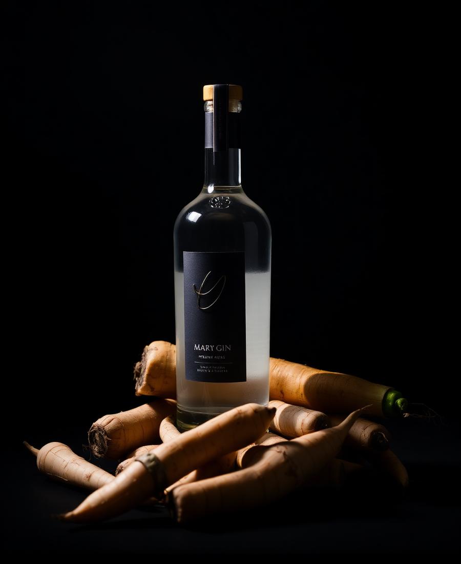 Asian Parsnip bottle render